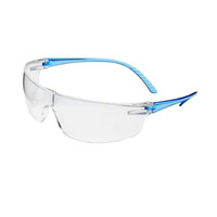 Uvex Clear With Anti-Fog Safety Glasses Blue Frames SVP205