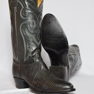 Tony Lama Tony Lama Men's Exotic Cowboy Boot 8710A E - SIZE 8 ONLY