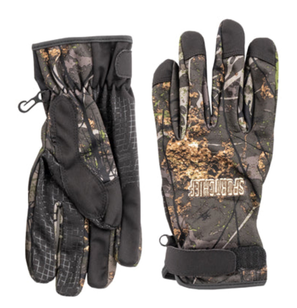 Sportchief Men's Camouflage Hunting Gloves Unity Dark 627250-148