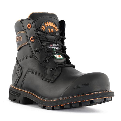 JB Goodhue JB Goodhue Sentinel 7 CSA Black Leather Boot 17240 JB Goodhue JB Goodhue Sentinel 7 CSA Black Leather Boot 17240