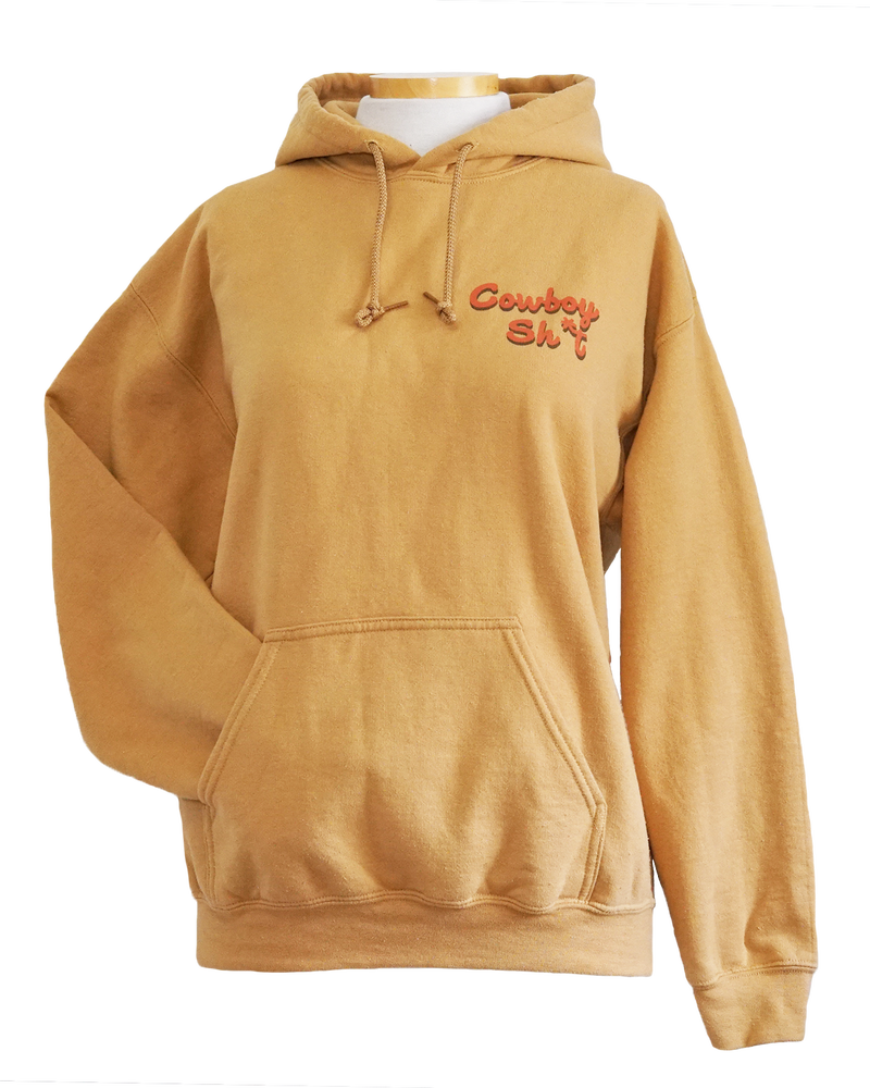 Cowboy Shit - Old Gold Hoodie - Big Valley Sales