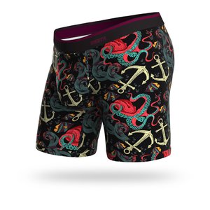 BN3TH BN3TH - Men’s Boxer Brief Under The Sea - Black M111026 - 586