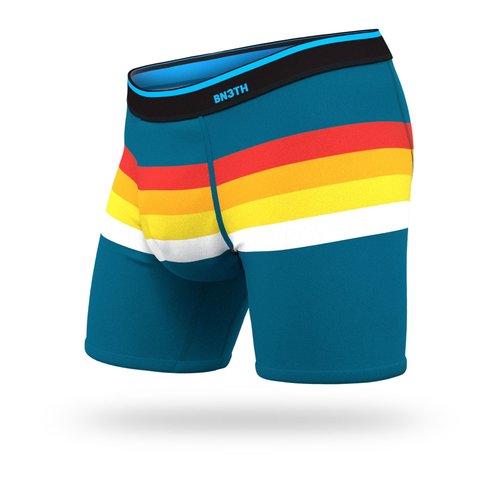 BN3TH BN3TH - Men’s Boxer Brief Retrostripe Teal M111026 - 622 BN3TH BN3TH - Men’s Boxer Brief Retrostripe Teal M111026 - 622