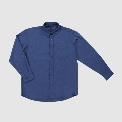 Tough Duck Tough Duck Oxford Easy Care Work Shirt Blue WS131 Tough Duck Tough Duck Oxford Easy Care Work Shirt Blue WS131