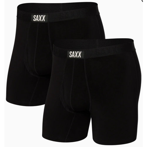SAXX SAXX - Vibe Boxer Brief 2 Pack Black / Black SXPP2V BBB
