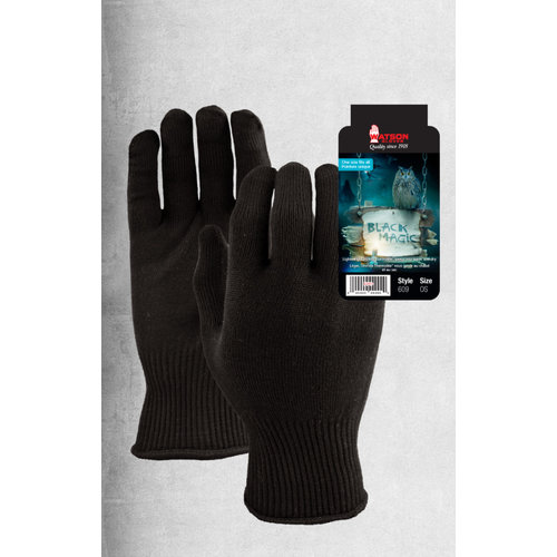 Watson Gloves Black Magic Glove Invista Thermolite Liner OS 609