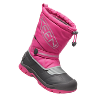 Keen Big Kids' Snow Troll WP Fuchsia Purple / Silver Snow Boots 1026754