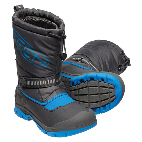 KEEN Keen Big Kids Snow Troll WP Magnet / Blue Aster Snow Boots 1026755