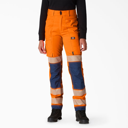 Dickies Dickies Women's Hi-Vis Performance Pants SPF033OR Dickies Dickies Women's Hi-Vis Performance Pants SPF033OR
