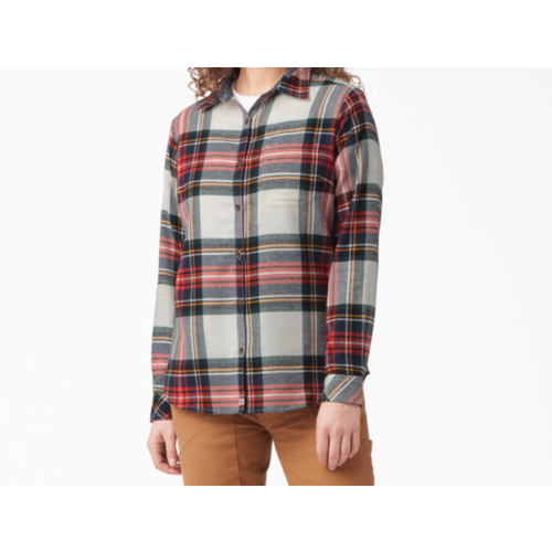 Dickies Dickies Women’s  Highland Plaid Long Sleeve Shirt - FL075B1L