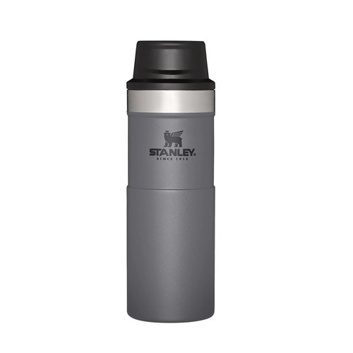 Stanley Stanley 16oz Classic Trigger Action Mug - Charcoal - 10-06439-237 Stanley Stanley 16oz Classic Trigger Action Mug - Charcoal - 10-06439-237