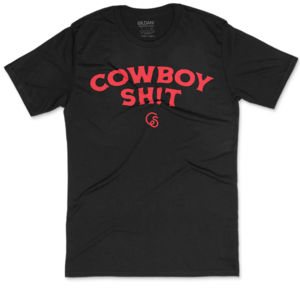 Cowboy Sh*t Cowboy Shit - The Dad Tee - Black