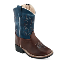 Old West Toddler Cowboy Boot - Blue Shaft - BSI1914