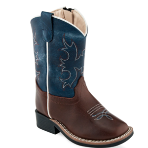 Old West Women's 12 Snip Toe Western Boots - Brown
