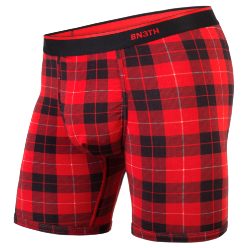 BN3TH BN3TH Men’s Classic Boxer Brief Print Buffalo Check-Red M111026-1164