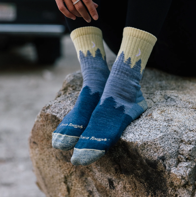 Darn Tough Women's Merino Wool Socks - Treeline Light Denim - 1971 - Big  Valley Sales