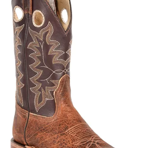 Canada West Canada West Men’s Brahma  Ranchman Roper Boot - 8235 - Tan Bison/Barcelona