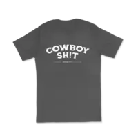 Cowboy Sh!t - Since '17 T-Shirt - Charcoal - 184