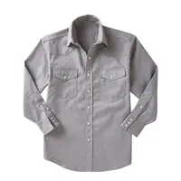 Rasco Lightweight Fr Snap Shirt - Fr1003GY - Gray