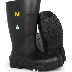 Nat's Nats NT1300 CSA Black Rubber Boots