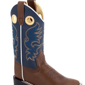 Old West Old West Children’s Boot Blue/Brown VB9194