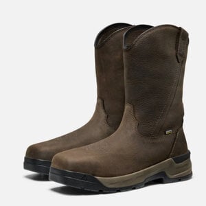 KEEN Keen Mens, CSA Flatland Pull On Square Toe Work Boot Carbon Toe 1031456