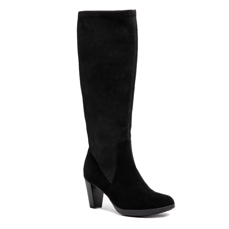 Blondo Irlyn - Waterproof Leather Knee High - Black - WMNS