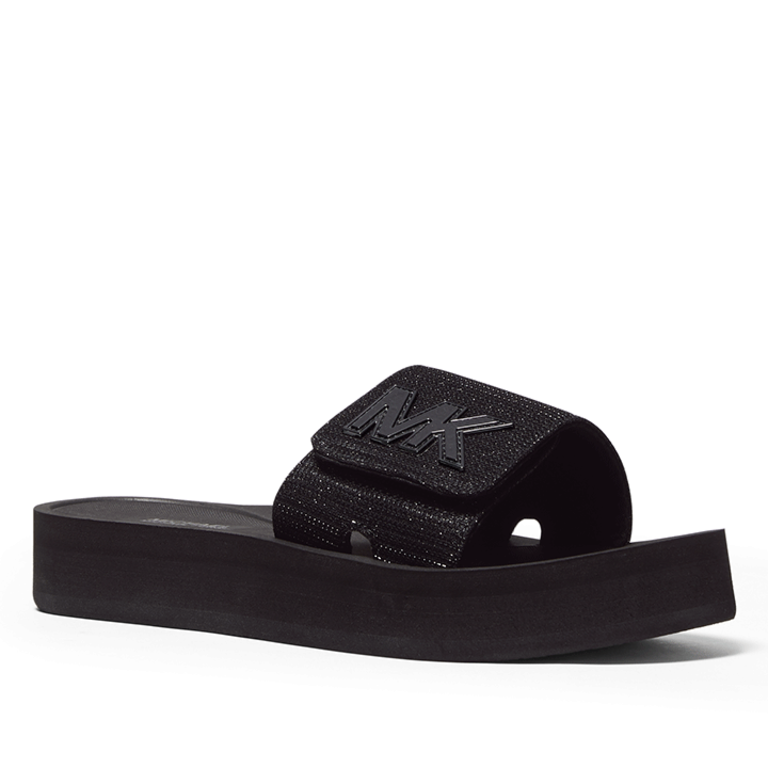 Michael Kors Platform Slide - Black - BLVD Shoes