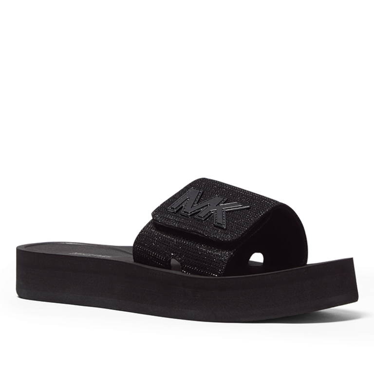 Michael Kors MK Platform Slide - Black - WMNS