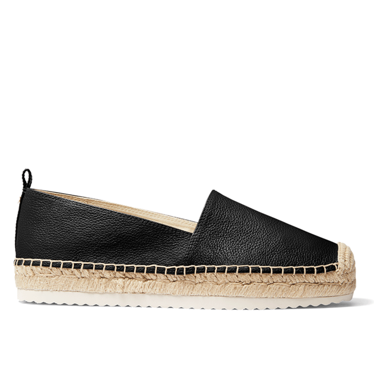 Michael Kors Lenny Espadrille Slip On - Black - WMNS