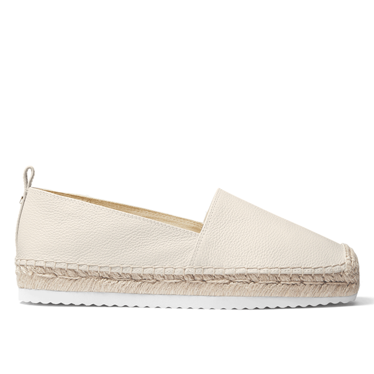 Michael Kors Lenny Espadrille Slip On Light Cream WMNS