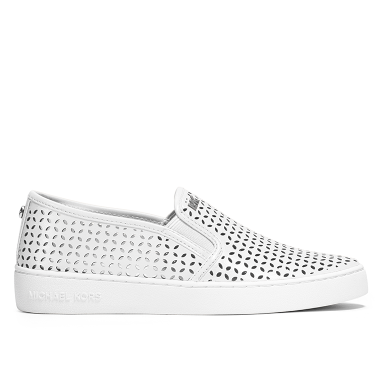 Michael Kors Olivia Slip On Sneaker - Optic White - WMNS