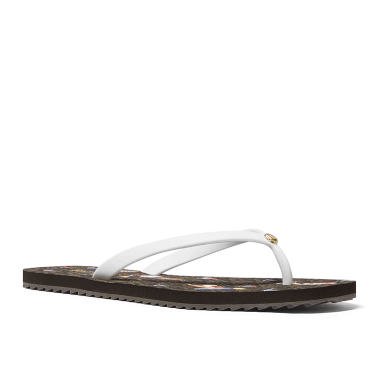 Michael Kors Jinx Flip Flop - Optic White - WMNS