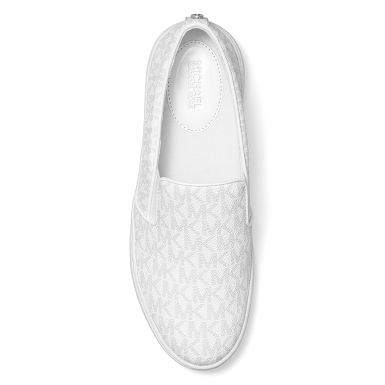 Michael kors white slip on new arrivals