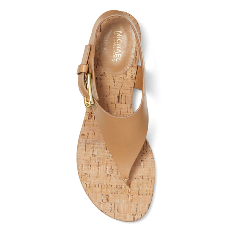 Michael Kors London Thong Slide - Peanut Tan - BLVD Shoes