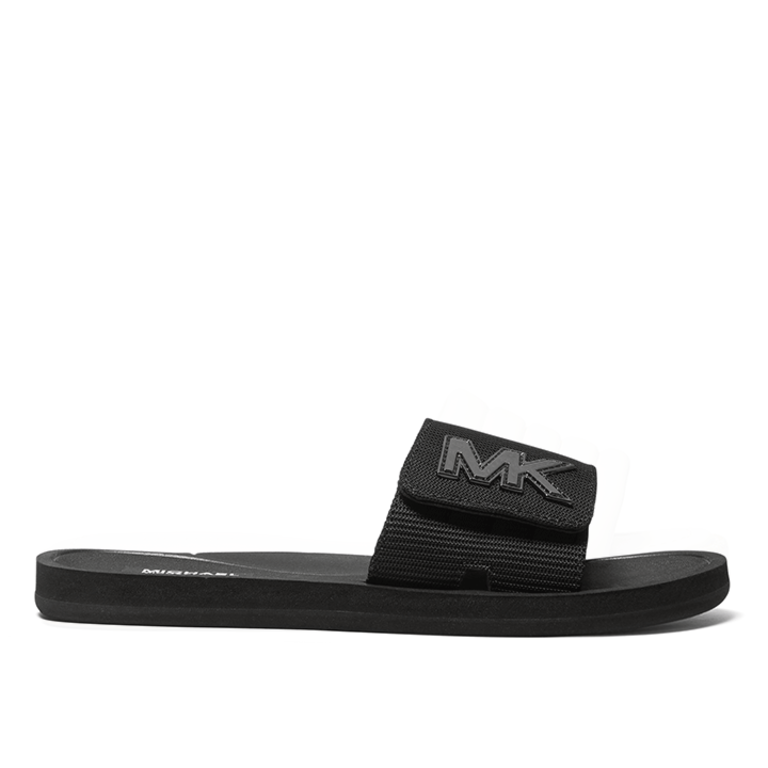 Michael Kors MK Slide Black BLVD Shoes