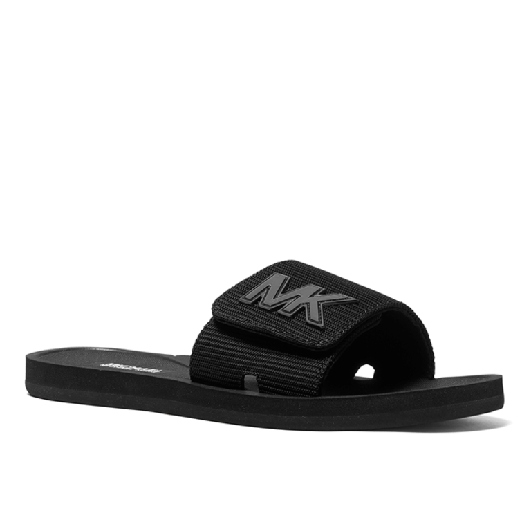 Michael Kors MK Slide - Black - WMNS