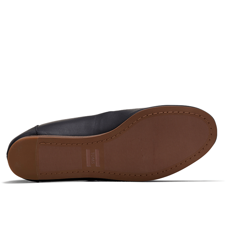 TOMS Darcy Flat Black BLVD Shoes