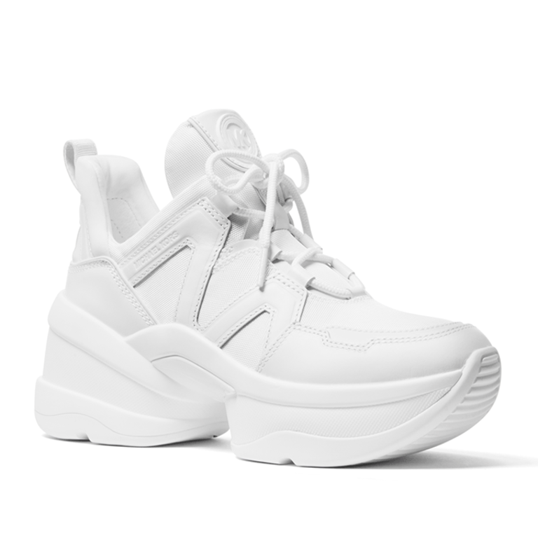 Michael Kors Olympia Trainer - Optic White - BLVD Shoes