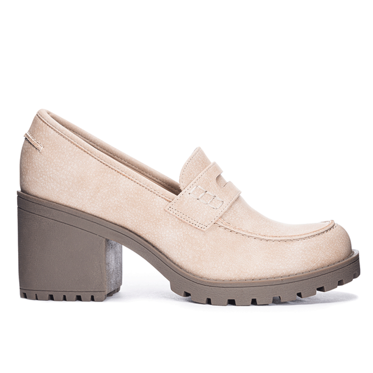Dirty Laundry Liberty Chunky Loafer - Natural Tan - WMNS