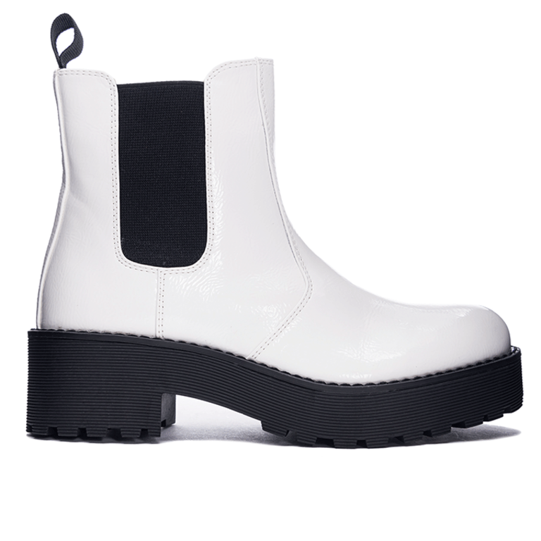 Dirty Laundry Margo Boot - White Patent - WMNS