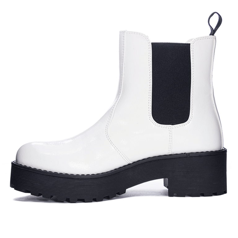 Dirty Laundry Margo Boot - White Patent - WMNS