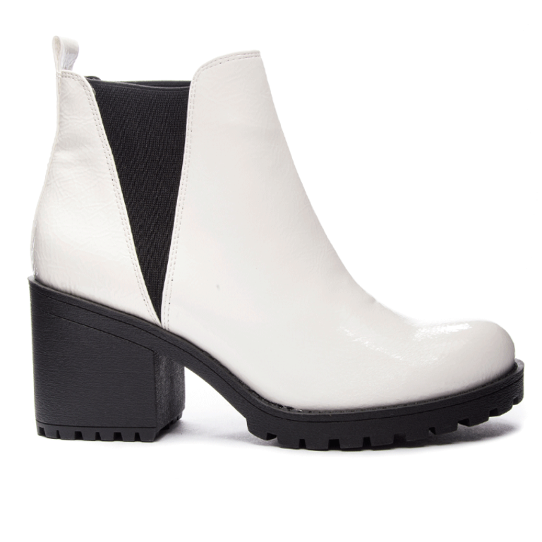 Dirty Laundry Lisbon Boot - White - WMNS