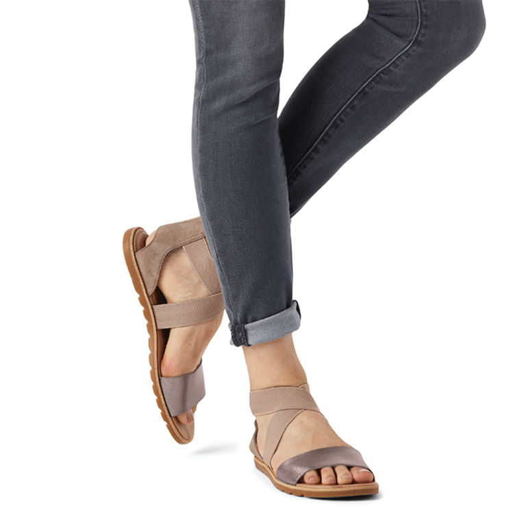 Sorel Ella II Sandal - Ash Brown - WMNS