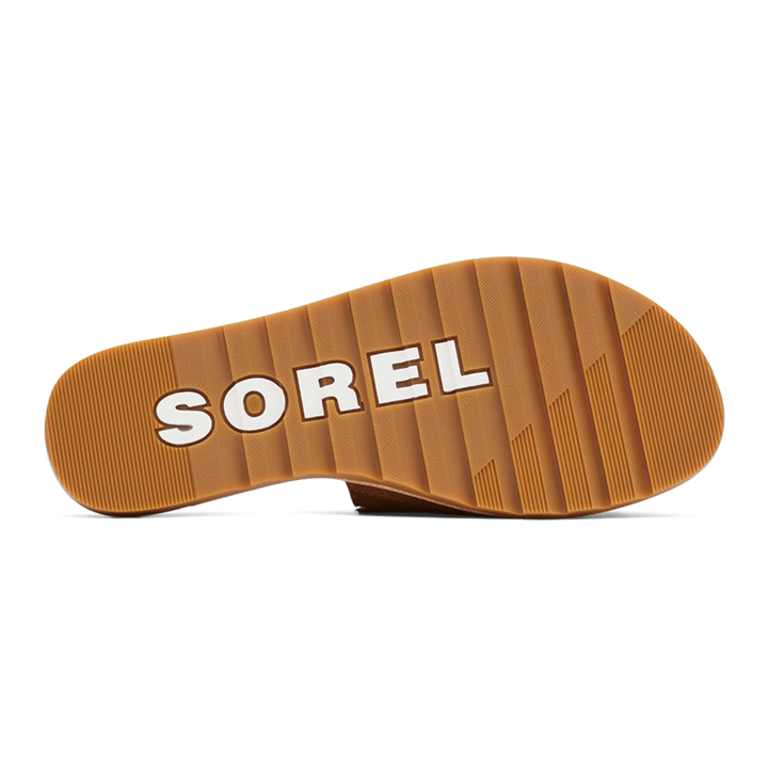 Sorel Ella II Block Slide - Tan - WMNS