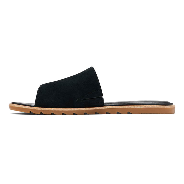 Sorel Ella II Block Slide  - Black - WMNS