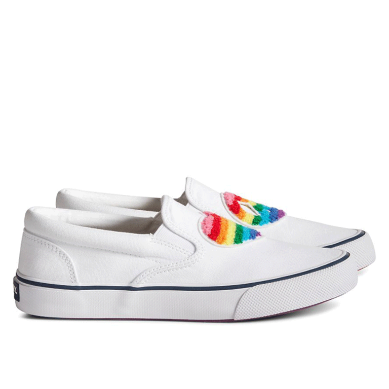 Sperry Striper II Slip On Pride Sneaker - Unisex