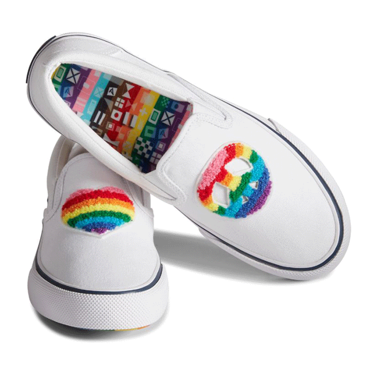 Striper II Slip On Pride Sneaker - Unisex