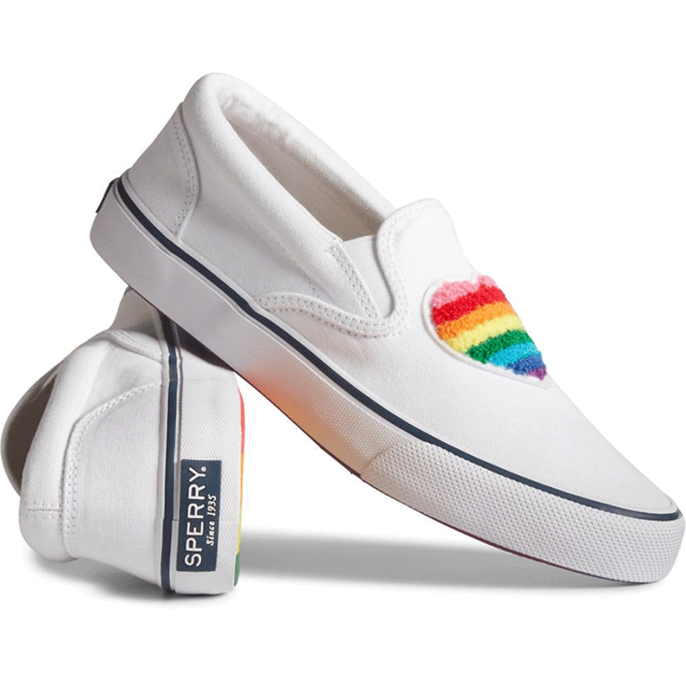 Sperry Striper II Slip On Pride Sneaker - Unisex