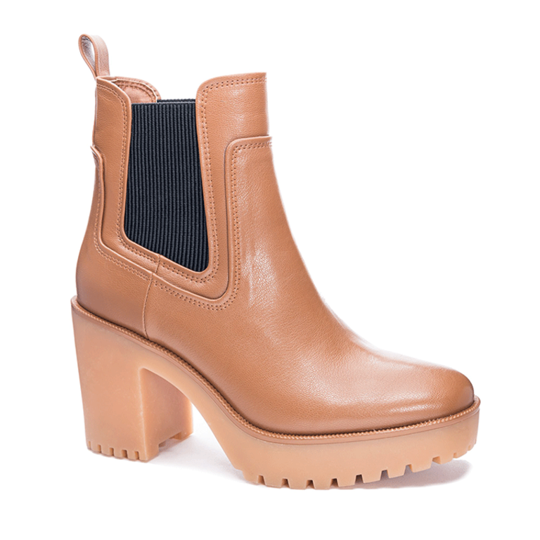 Good Day Bootie - Camel Brown - WMNS